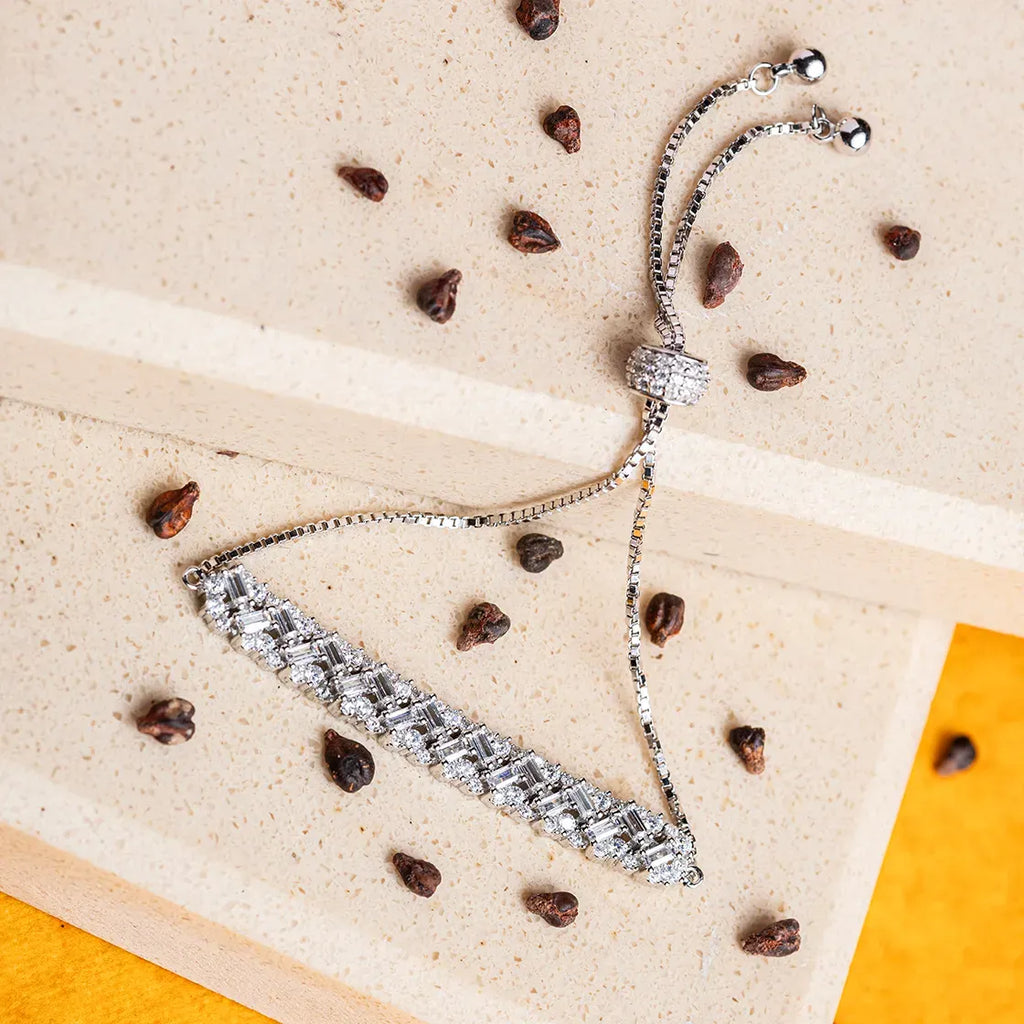 Solitaire Twist Bracelet – Ruri Jewels